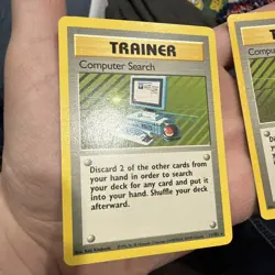Pokemon TCG Computer Search Base Set Unlimited Rare - Image 2