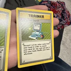 Pokemon TCG Computer Search Base Set Unlimited Rare - Image 3