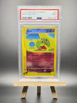 2003 POKEMON NATU REVERSE REV HOLO FOIL #80 E-SERIES SKYRIDGE PSA 9 WOTC - Image 1