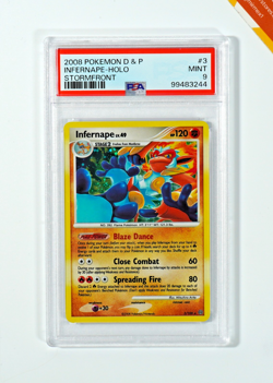 Pokemon PSA 9 Infernape Diamond&Pearl Stormfront #003 Holo English - Image 1