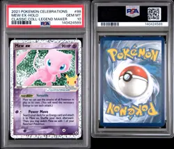 2021 POKEMON CELEBRATIONS CLASSIC COLLECTION #88 MEW EX-HOLO PSA 10 - Image 3