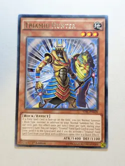 Yu-Gi-Oh! Triamid Hunter Rare Card TDIL-EN028 - 1st Edition - Image 1