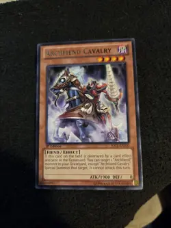 Archfiend Cavalry - JOTL-EN030 - Rare - 1st Edition - Yugioh - Image 1