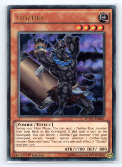 Gozuki - DUSA-EN020 - Ultra Rare - 1st Edition - Yugioh - Image 1