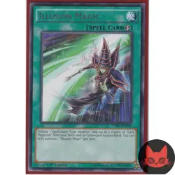 Yugioh Illusion Magic TDIL-EN058 Rare 1st Edition NM - Image 1