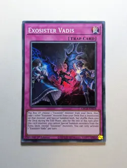 Exosister Vadis - GRCR-EN024 - Super Rare 1st Edition - Yugioh - Image 1