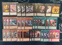 K9 33 Card Deck Core Izuna Lupis Jokull Extra Deck & More Yugioh Justice Hunters - Image 1
