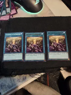 Yugioh! 3x Banishment of the Darklords MZMU-EN112 Rare 1st Ed NM - Image 1