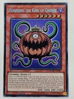 YuGiOh - MZMU-EN061 Pumpking the King of Ghosts - Secret Rare - Image 1