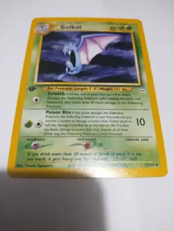 New Mint Pokemon Cards: Neo Revelation 1st Edition Uncommon: Golbat 29/64 - Image 1