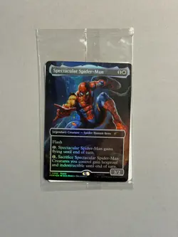 Magic the Gathering MTG Marvel legends Spectacular Spider-Man Card Only (x1) - Image 2