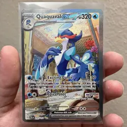 Pokemon TCG Quaquaval EX Paldea Evolved Special Illustration Rare Card 260/193 - Image 1