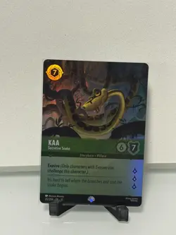 The Jungle Book Kaa-Secretive Snake Evasive Foil 212/204 Disney Lorcana Card - Image 1
