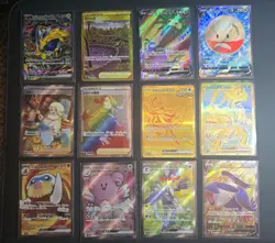 60x Pokemon Card Job Lot JPN HR/UR/SAR/SR/AR/V*/EX + 2 Free Slabs No Doubles 99p - Image 5