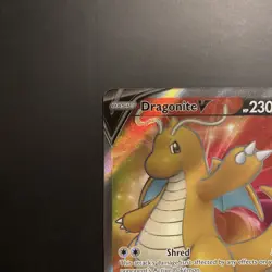 Pokemon Card Dragonite V 191/203 Evolving Skies Full Art Rare Near Mint - Image 2