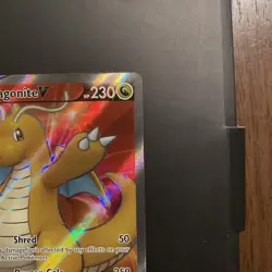 Pokemon Card Dragonite V 191/203 Evolving Skies Full Art Rare Near Mint - Image 3