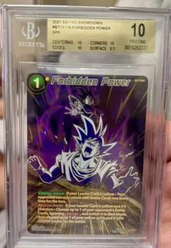 Dragon Ball Super Card Game Forbidden Power Saiyan Showdown BT15-119 SPR BGS10 - Image 1