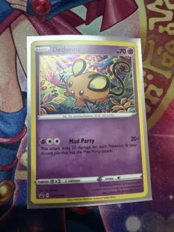 Dedenne - SWSH080 - Pokemon Promo Sword & Shield Ultra Rare Holo Card LP - Image 1