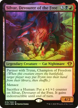 Silvar, Devourer of the Free - Mythic FOIL NM - Commander: 2020 #015 - Image 1