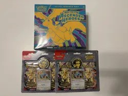 Pokemon TCG Ascended Heroes Elite Trainer Box (ETB) + 2pk blisters IN HAND - Image 1