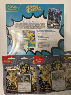 Pokemon TCG Ascended Heroes Elite Trainer Box (ETB) + 2pk blisters IN HAND - Image 4