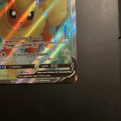 Flareon V - 169/203 - Pokemon Evolving Skies Sword Shield Full Art Rare Card NM - Image 4