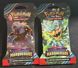 Pokemon TCG Scarlet &Violet Twilight Masquerade Sleeved Booster Packs LOT OF 2 - Image 1