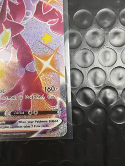 Pokemon Toxtricity VMAX SV113/SV122 Shining Fates Shiny Vault Holo Rare Card - Image 4