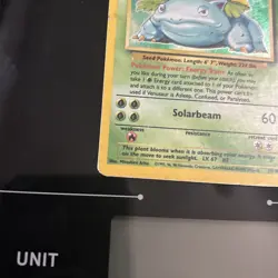 Pokemon TCG - Venusaur 15/102 - Holo Unlimited - Base Set Unlimited WOTC LP - Image 3