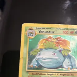 Pokemon TCG - Venusaur 15/102 - Holo Unlimited - Base Set Unlimited WOTC LP - Image 5