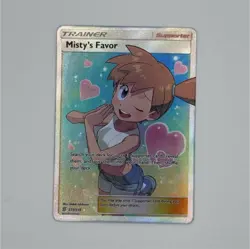 Pokemon Misty's Favor Full Art Ultra Rare Holo Unified Minds 2019 235/236 - Image 1