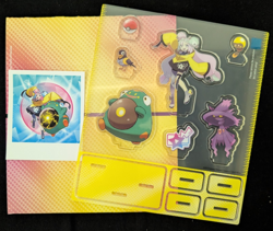 Pokemon Iono's Bellibolt EX Premium Collection Acrylic Figure Stand w/ sticker - Image 1