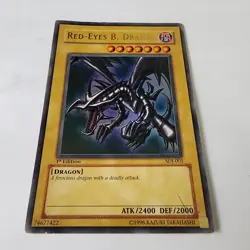 Red-Eyes B. Dragon - SDJ-001 - HP - 1st ed - Ultra Rare - Starter Deck: Joey - Image 3