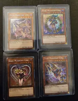 Dark Magician Girl Complete Art Set Quarter Century Alt Art Secret NM YuGiOh - Image 2