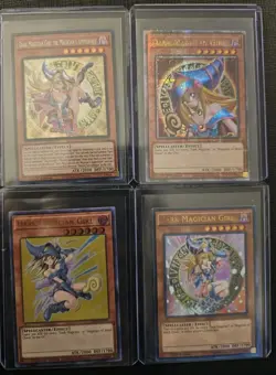 Dark Magician Girl Complete Art Set Quarter Century Alt Art Secret NM YuGiOh - Image 4