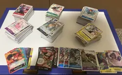 One Piece TCG OP13 Carrying On His Will 500+ Card Bulk Lot C/UC/Don!!/L/R /SRs! - Image 1