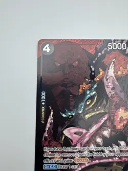 One Piece TCG St. Topman Warcury OP13-089 Alternate Art Alt English NM - Image 2
