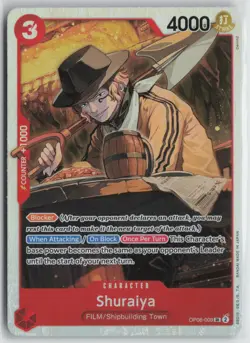 One Piece TCG Shuraiya SR OP06-009 Wings of the Captain English - Image 1