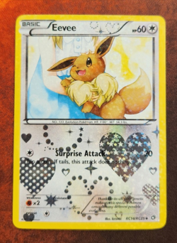Pokemon Eevee radiant collection Reverse Holo RC14/RC25 Card TCG - Image 1
