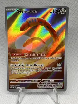 Orthworm 224/193 - Illustration Rare - Paldea Evolved Pokemon Card - Image 1