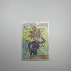 Pokemon TCG Blue's Tactics Trainer Sm-Unified Minds 231/236 Full Art Holo Card - Image 1