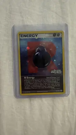 R Energy - 95/109 EX Team Rocket Returns - Stamped Reverse Holo Pokemon Card - Image 1