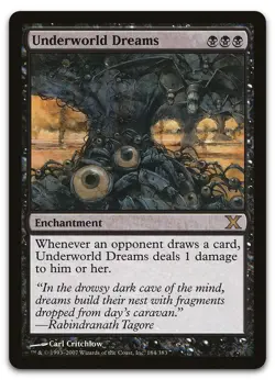 Underworld Dreams #184 (LP) 10th Edition 10E Magic MTG - Image 1