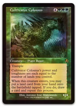 Cultivator Colossus (Retro Frame) #409 (Foil) NM Innistrad Remastered Magic MTG - Image 1