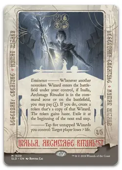 Inalla, Archmage Ritualist #1639 (NM) Secret Lair Drop SLD Magic MTG - Image 1