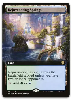 Rejuvenating Springs (Extended Art) #709 (NM) Commander Legends CMR Magic MTG - Image 1