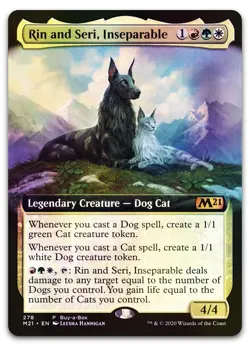 Rin and Seri, Inseparable #278 (Foil) (LP) Buy-A-Box Promos BABP Magic MTG - Image 1