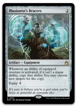 Illusionist's Bracers #260 (NM) Ravnica Remastered RVR Magic MTG - Image 1