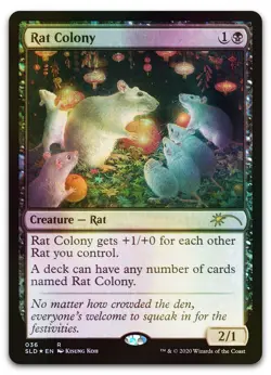 Rat Colony #36 (Foil) (NM) Secret Lair Drop SLD Magic MTG - Image 1