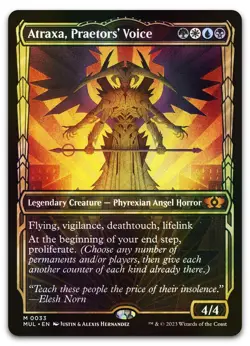 Atraxa, Praetors' Voice #33 (Foil) (NM) March of the Machine MUL Magic MTG - Image 1